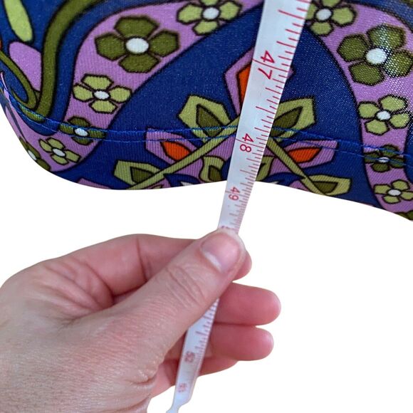 Joan Rivers Kaftan Mumu Maxi Dress Womens Petite XS Oversized Mrs Roper Boho - Picture 10 of 11